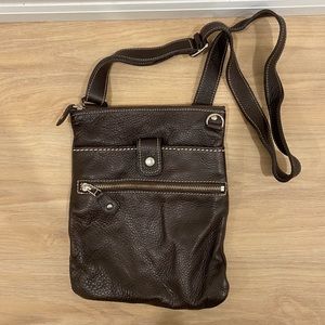 Roots Leather Purse